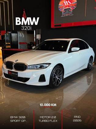 BMW 320i 2.0 16V TURBO FLEX GP AUTOMÁTICO BMW 320i 2.0 16V TURBO FLEX GP AUTOMÁTICO